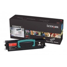 حبر ليزر اسود ليكسمارك Lexmark  الأصلي - (خرطوشة ليزر E250A21E )  - (Lexmark E250 Black)